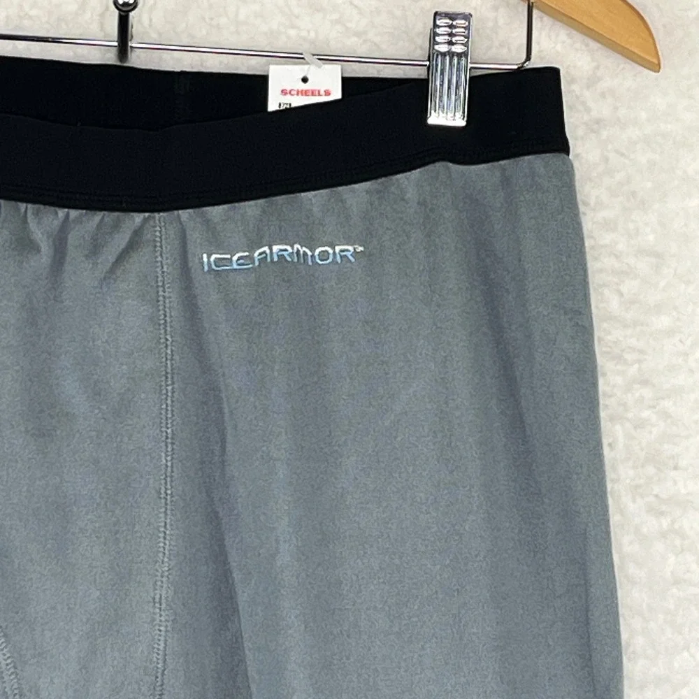 IceArmor by Clam Mens Gray Base Layer Stirrup Pants Cold Weather Leggings XXL